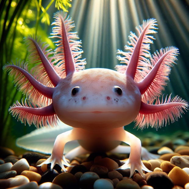 Axolotl: Ein seltener   Wasserbewohner Mexikos