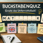 Kannst du alle Schulfächer erraten?