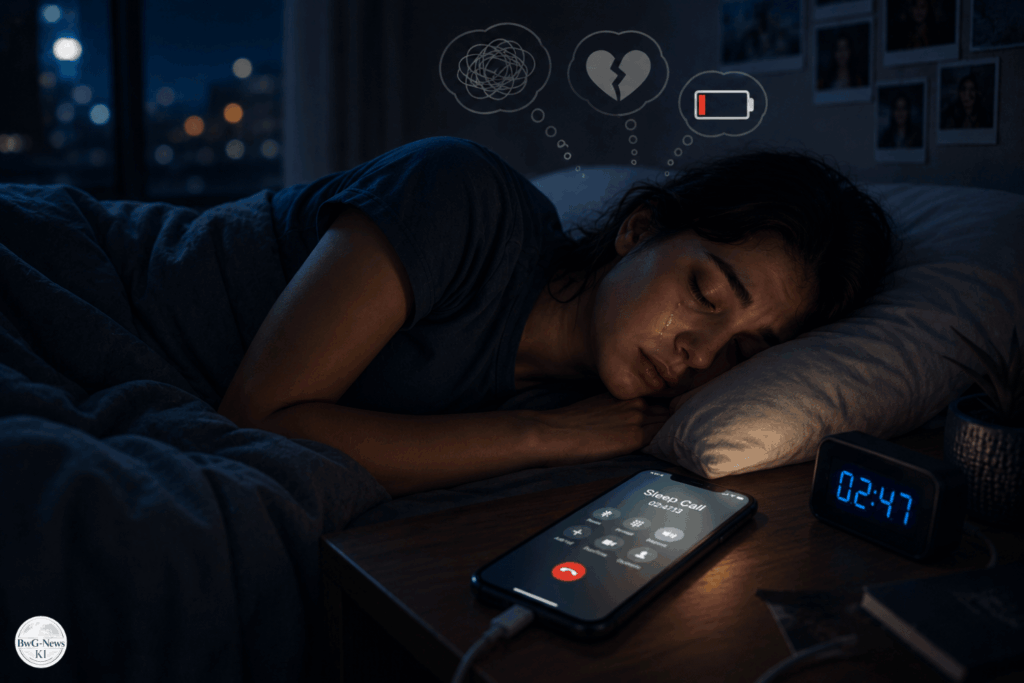 Wenn das Handy mitschläft: Die traurige Wahrheit hinter Sleep Calls